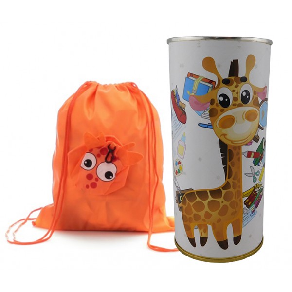 Mochila infantil Jirafa en lata